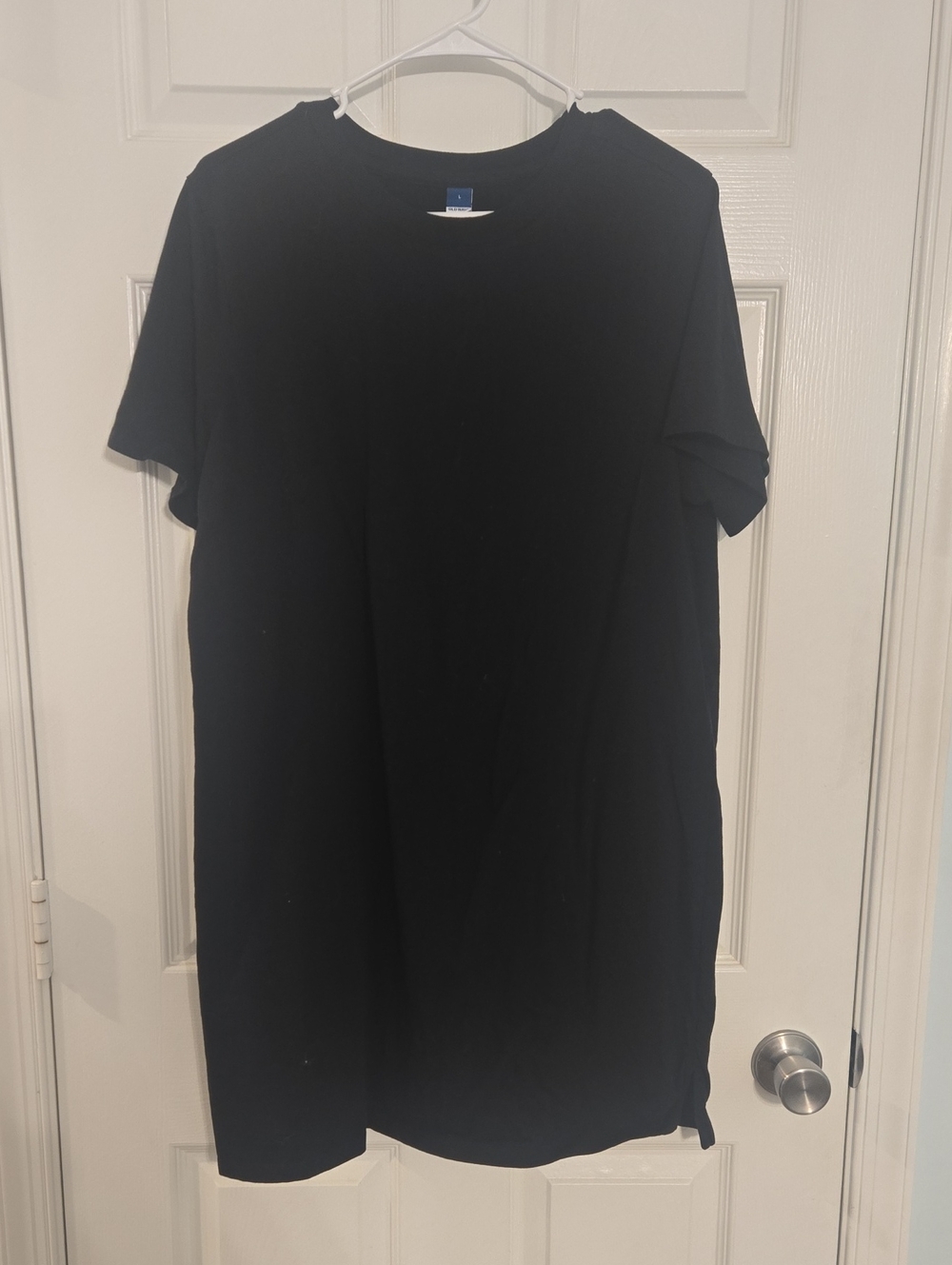 Old Navy Black Mini Tshirt Dress